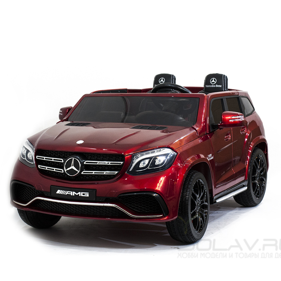 Детский электромобиль Mercedes Benz GLS63 LUXURY 4x4 12V 2.4G - Red -  HL228-LUX-R купить в Ноябрьске по низкой цене в интернет-магазине Solav